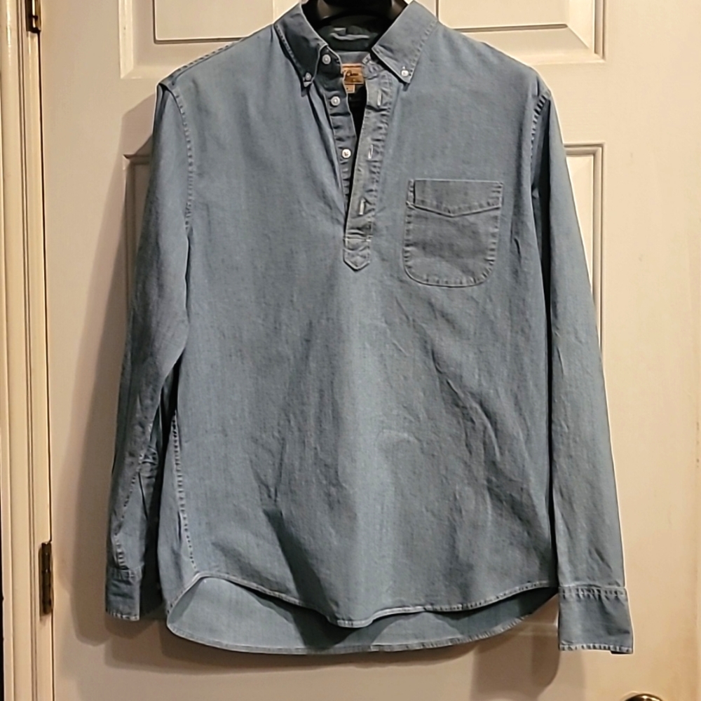 J CREW DENIM SHIRT 👕 SIZE M